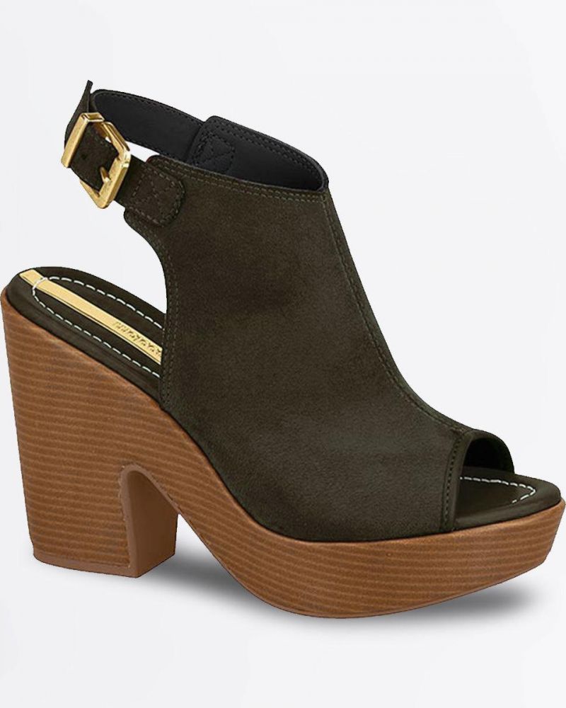 Sandália Feminino Open Boot Meia Pata